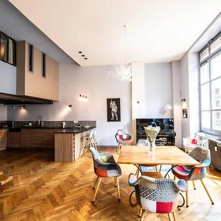 Apartment Loft Crequi - Bel Spacieux Proche Tete D'or Lyon